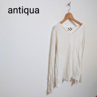 アンティカ(antiqua)の◇antiqua　ロングスリーブカットソー(Tシャツ/カットソー(七分/長袖))