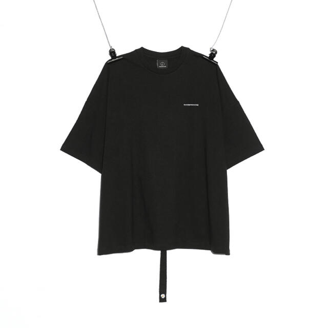 PEACEMINUSONE(ピースマイナスワン)のPMO COTTON T-SHIRT #3 BLACK メンズのトップス(Tシャツ/カットソー(半袖/袖なし))の商品写真