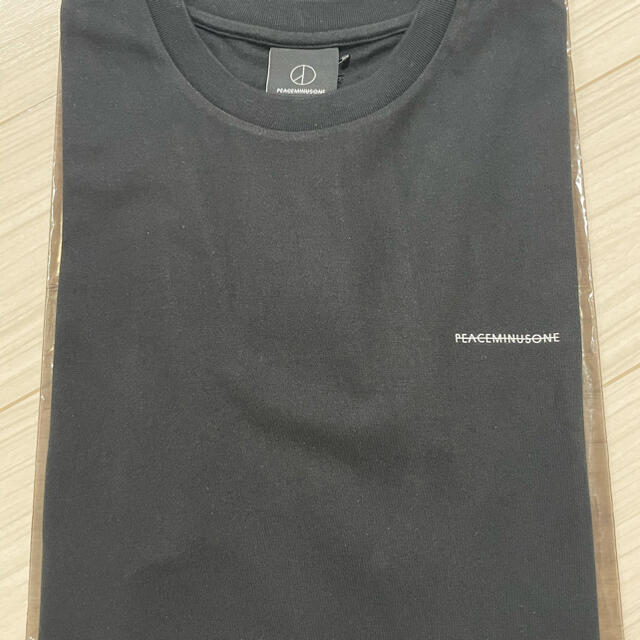 PEACEMINUSONE(ピースマイナスワン)のPMO COTTON T-SHIRT #3 BLACK メンズのトップス(Tシャツ/カットソー(半袖/袖なし))の商品写真