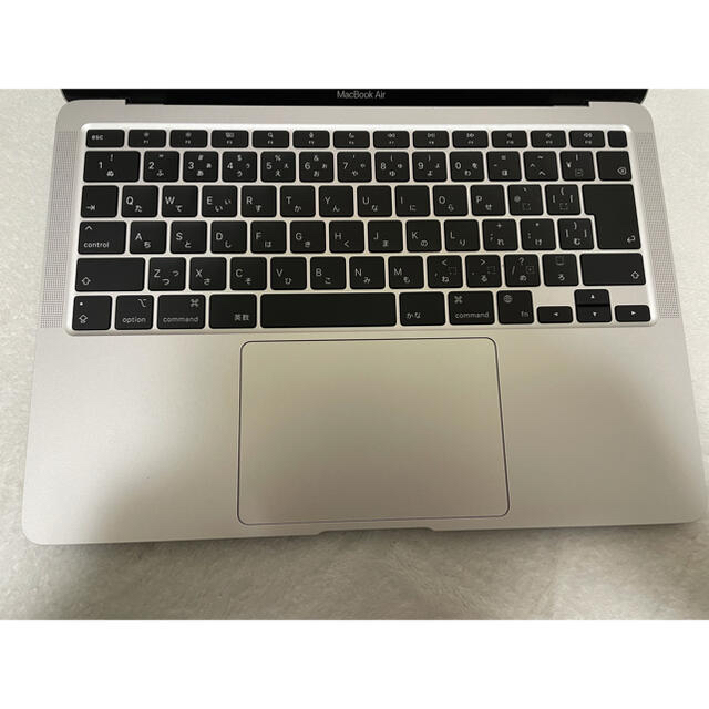 Mac (Apple)(マック)のMacBook Air 2020 M1 シルバー 美品 スマホ/家電/カメラのPC/タブレット(ノートPC)の商品写真
