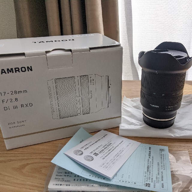 TAMRON - 17-28mm F/2.8 Di Ⅲ RXD タムロン TAMRON ソニーEマ