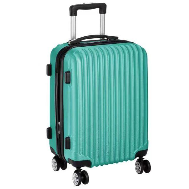 キャリーケース ｓサイズ グリーン 新品 【拡張機能】 レディースのバッグ(スーツケース/キャリーバッグ)の商品写真