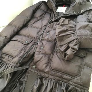 moncler モンクレール SERI (セリ) ダウンコート フリル グレー