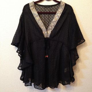 イング(INGNI)の値下げ！INGNI♡シフォントップス(シャツ/ブラウス(半袖/袖なし))