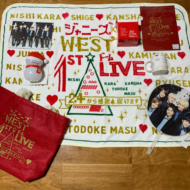 物品 ジャニーズWESTグッズ1式