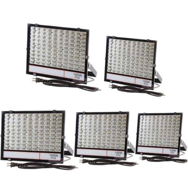 ❤6台セット❣100W&10000LM☆超高輝度SMD200個搭載♪❤投光器