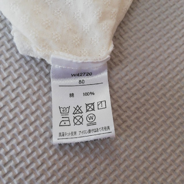 ワンピース ベビー 80 キッズ/ベビー/マタニティのベビー服(~85cm)(ロンパース)の商品写真