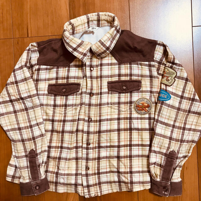 anyFAM(エニィファム)の男の子 チェックシャツ キッズ/ベビー/マタニティのキッズ服男の子用(90cm~)(ブラウス)の商品写真