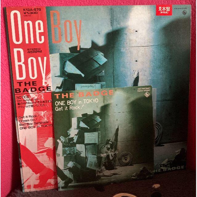 THE BADGE ザ・バッヂ『ONE BOY in TOKYO』2枚セット