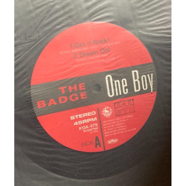 THE BADGE ザ・バッヂ『ONE BOY in TOKYO』2枚セット エンタメ/ホビーのCD(ポップス/ロック(邦楽))の商品写真