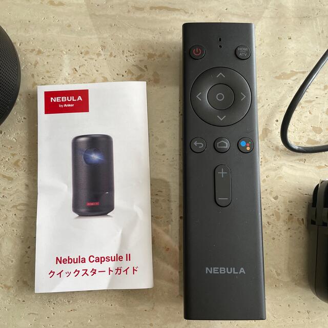 Anker Nebula Capsule II スマホ/家電/カメラのテレビ/映像機器(プロジェクター)の商品写真