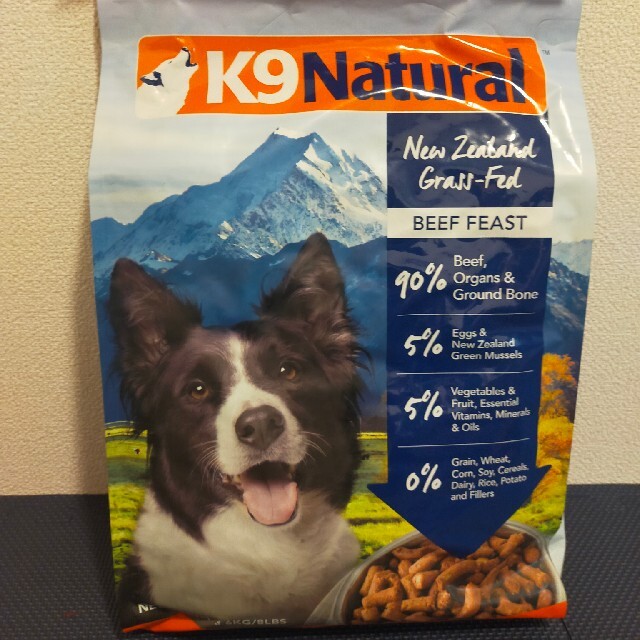 K9ナチュラル BEEF FEAST 3.6kg ドッグフード フリーズドライ