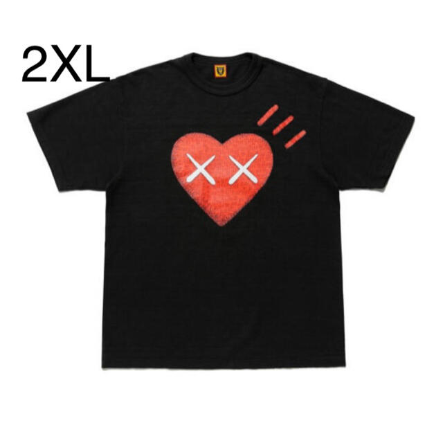 A BATHING APE(アベイシングエイプ)の2XL HUMAN MADE X KAWS T-SHIRT カウズ #6 メンズのトップス(Tシャツ/カットソー(半袖/袖なし))の商品写真