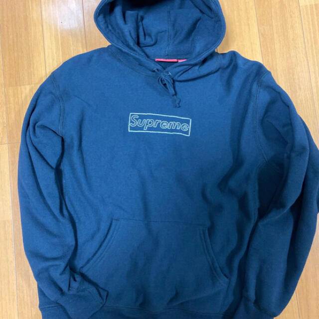 Supreme KAWS Chalk Logo Hooded カウズ　パーカー