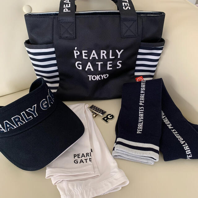 PEARLY GATES(パーリーゲイツ)のパーリーゲイツ 5点セット 丸の内店限定 スポーツ/アウトドアのゴルフ(ウエア)の商品写真