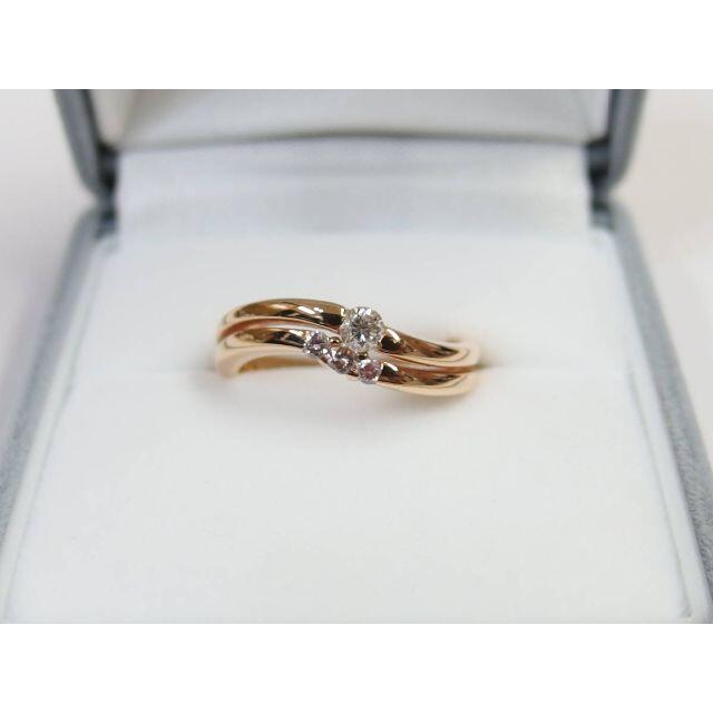 K18 ダイヤ0.13/0.1ct 指輪 12号 K18 ダイヤ0.13/0.1ct 指輪 12号