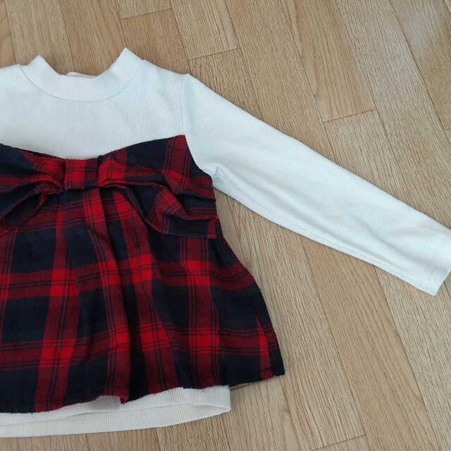 petit main(プティマイン)の専用！！petitmain長袖トップスsize110 キッズ/ベビー/マタニティのキッズ服女の子用(90cm~)(ニット)の商品写真