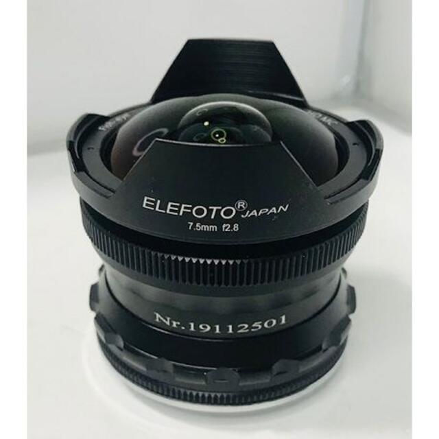 ELEFOTOフィッシュアイデジタル7.5mm f2.8 ソニーデジタルAPSデジタル一眼