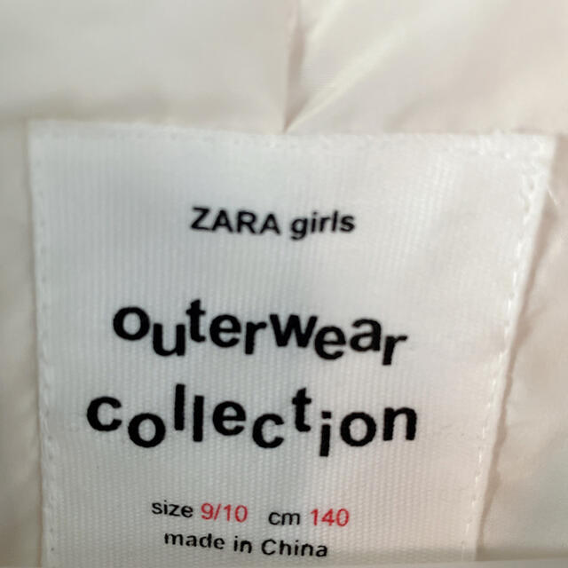 ZARA KIDS(ザラキッズ)のZARA ファーベスト キッズ/ベビー/マタニティのキッズ服女の子用(90cm~)(ジャケット/上着)の商品写真