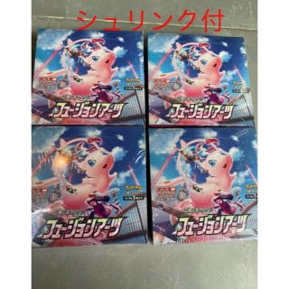 ポケモン(ポケモン)のポケモンカード フュージョンアーツ シュリンク付 4BOX(Box/デッキ/パック)