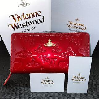 ヴィヴィアンウエストウッド(Vivienne Westwood)の【激安販売】新品　本物　ヴィヴィアンウエスウッド 財布　レッド　エナメル(財布)