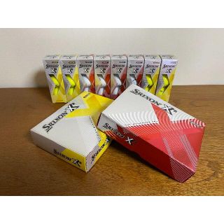 スリクソン(Srixon)の10ダースセット　 NEW SRIXON-ｘ-2 (ホワイト＆イエロー)(その他)