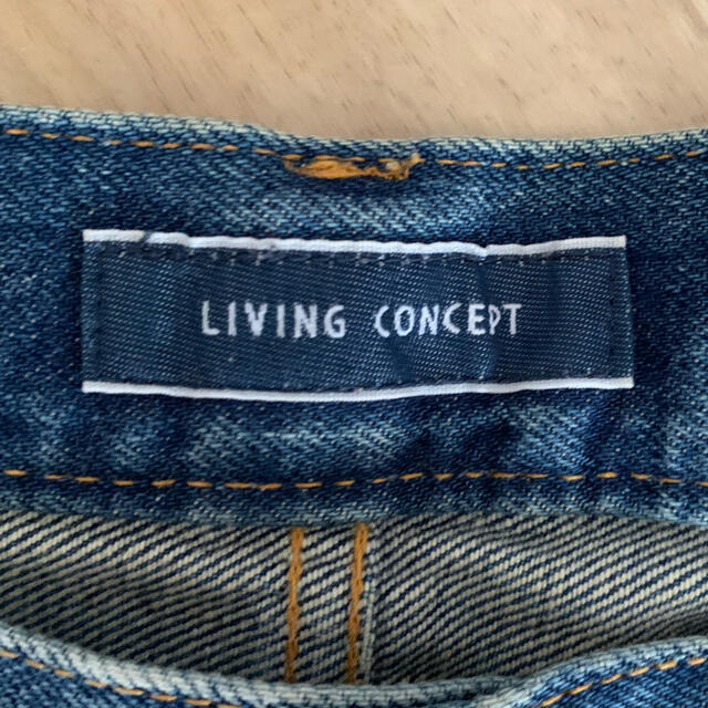 1LDK SELECT(ワンエルディーケーセレクト)の☆美品☆【LIVINGCONCEPT】デニムパンツ メンズのパンツ(デニム/ジーンズ)の商品写真