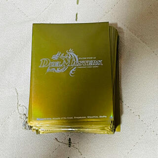 デュエルマスターズ(デュエルマスターズ)のデュエルマスターズスリーブ34枚ゴールド(シングルカード)