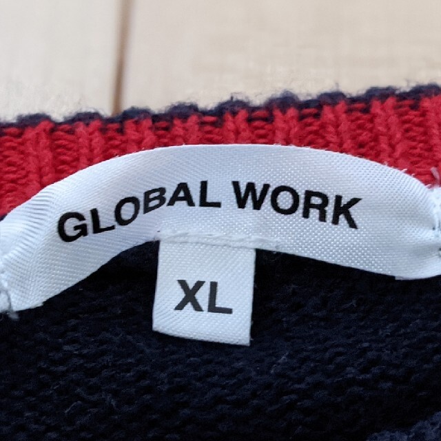 GLOBAL WORK(グローバルワーク)のキッズ　GLOBAL WORK　ニット　カットソー キッズ/ベビー/マタニティのキッズ服男の子用(90cm~)(ニット)の商品写真