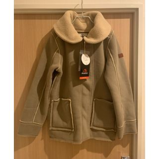 エーグル(AIGLE)のぶう様専用☆AIGLEポーラテックフリースジャケットレディースSベージュ(ブルゾン)