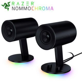 レイザー(LAZER)のRazer NOMMO CHROMA レーザー デスクトップLEDスピーカー(スピーカー)