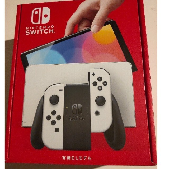 新品未使用　Nintendo Switch　有機elモデル　ホワイト