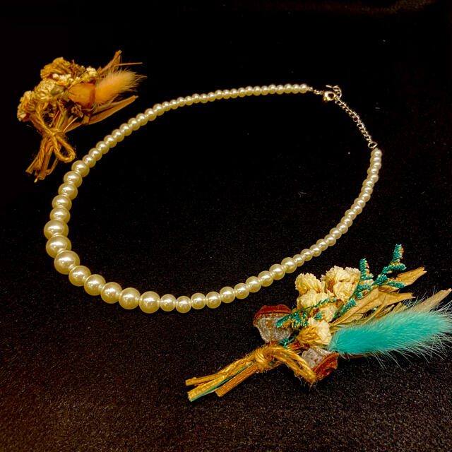 JOHN LAWRENCE SULLIVAN(ジョンローレンスサリバン)のパールネックレス　pearl necklace メンズのアクセサリー(ネックレス)の商品写真