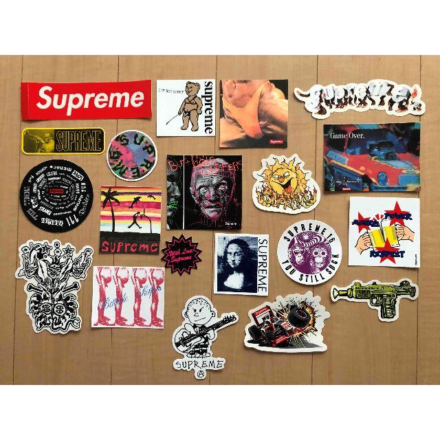 Supreme(シュプリーム)のSUPREME　シーズンスポット　ステッカー20枚 新品 メンズのメンズ その他(その他)の商品写真