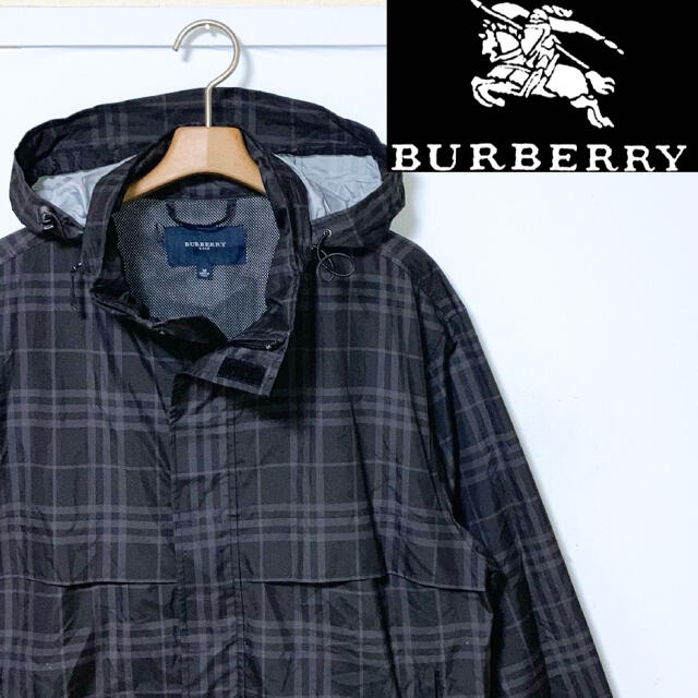 希少!BURBERRY バーバリー ノバチェック マウンテンパーカー 男女兼用