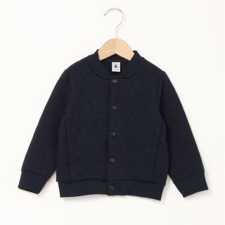 プチバトー(PETIT BATEAU)のプチバトー チュビックキルティングブルゾン 3ans 94cm(ジャケット/上着)