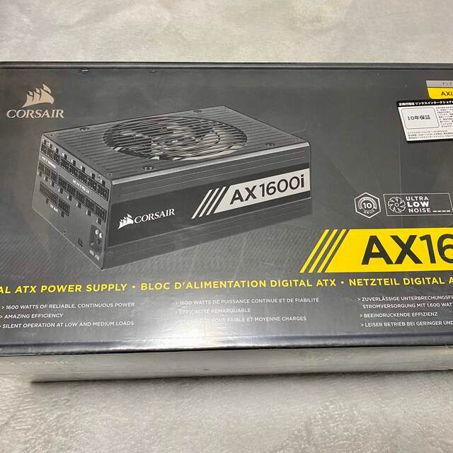 【新品・未開封】CORSAIR AX1600i Titanium 80+