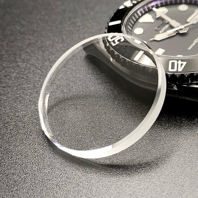 SEIKO 7S26-0040 風防 30x3.5フラット サファイアクリスタル