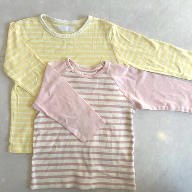 120cm 長袖Tシャツ4枚 キッズ/ベビー/マタニティのキッズ服女の子用(90cm~)(Tシャツ/カットソー)の商品写真