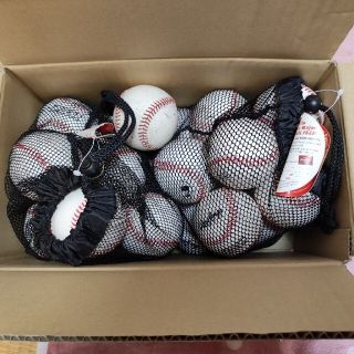 ローリングス(Rawlings)の野球 硬式球 硬球 24球 USA ローリングス製 MLBバッターマンロゴ(ボール)