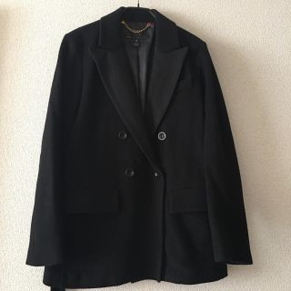 マークバイマークジェイコブス(MARC BY MARC JACOBS)のMARC by MARC JACOBS 黒 コート 美品(トレンチコート)