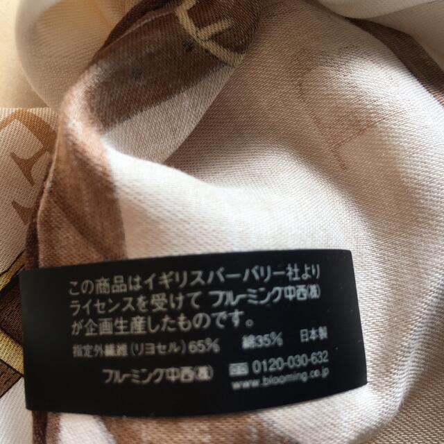 BURBERRY(バーバリー)のバーバリー新品未使用 レディースのファッション小物(バンダナ/スカーフ)の商品写真