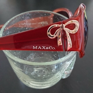 マックスアンドコー(Max & Co.)のマックスアンドコー サングラス リボン(サングラス/メガネ)