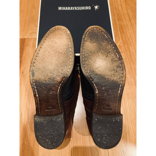 ミハラヤスヒロ MIHARA YASUHIRO ウィングチップ 26cm