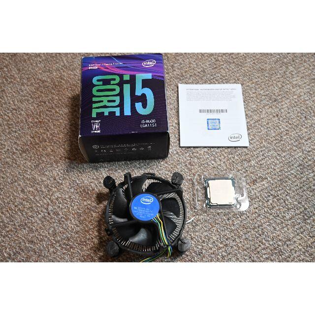 intel core i5-8600 BOX*3.1GHZ,*LGA1151 スマホ/家電/カメラのPC/タブレット(PCパーツ)の商品写真