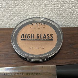 エヌワイエックス(NYX)のNYX パウダーハイライト 専用筆セット(フェイスパウダー)