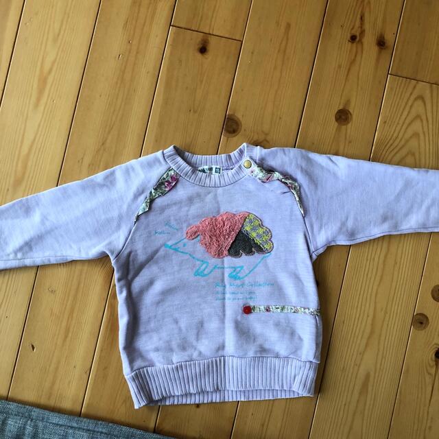 RAG MART(ラグマート)のトレーナー　95 ラグマート キッズ/ベビー/マタニティのキッズ服女の子用(90cm~)(Tシャツ/カットソー)の商品写真