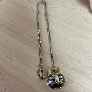 シャネル(CHANEL)のCHANEL シャネル　猫ちゃんネックレス(ネックレス)