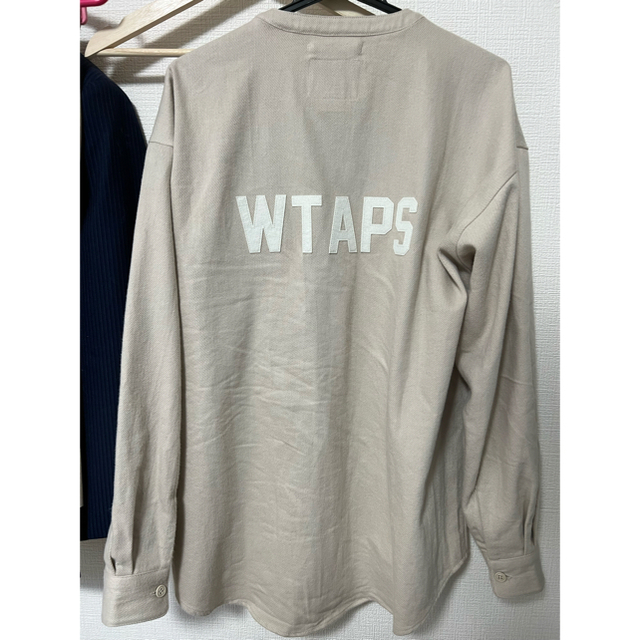 wtaps 21aw LEAGUE / LS / COTTON. FLANNEL 3