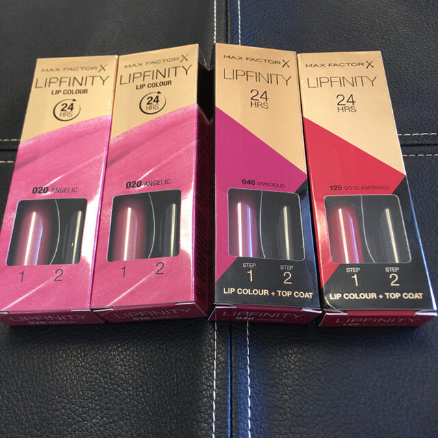 MAXFACTOR(マックスファクター)のMAX FACTOR LIPFINITY ゆうゆうさま 専用ページ コスメ/美容のベースメイク/化粧品(口紅)の商品写真